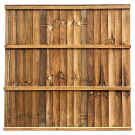 Closeboard 6 x 6 Economy Panel Brown