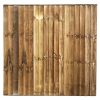 Closeboard 6 x 6 Economy Panel Brown