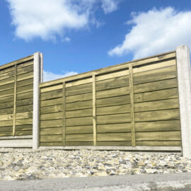 Superlap Fence Panels (Green)