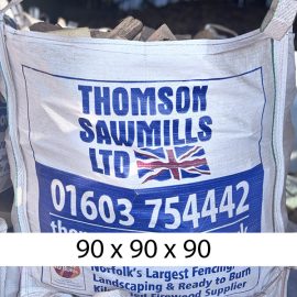 Dumpy bag kiln dried hardwood